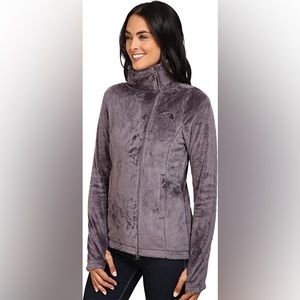 North Face Women’s Osito Plush Fleece Jacket in Purple